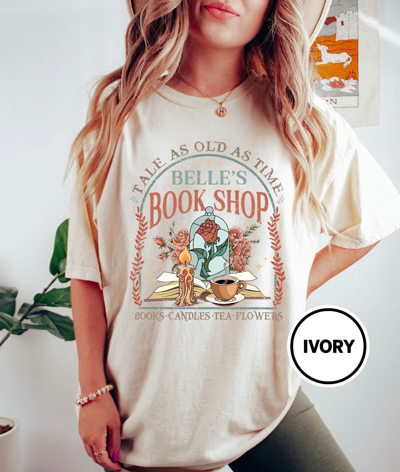 Belle's Bookshop COMFORT COLORS Crewneck