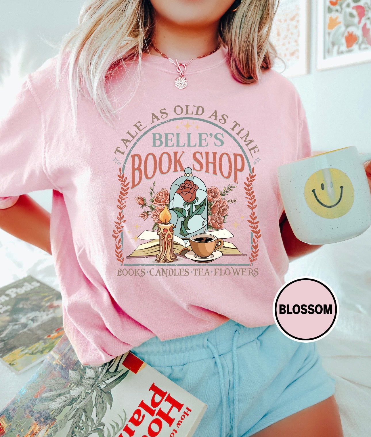 Belle's Bookshop COMFORT COLORS Crewneck