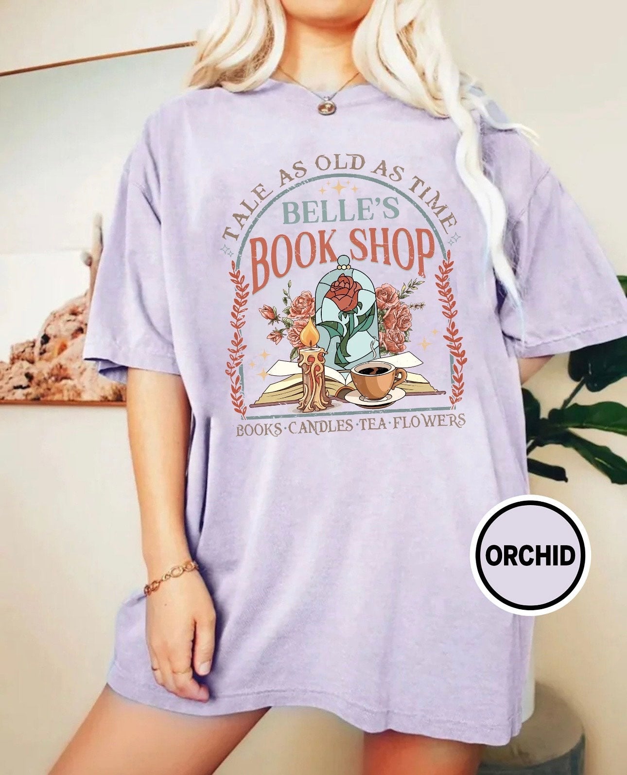 Belle's Bookshop COMFORT COLORS Crewneck