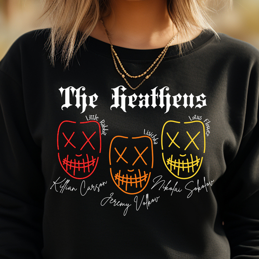 The Heathens Bookish Dark Romance Gildan Crewneck