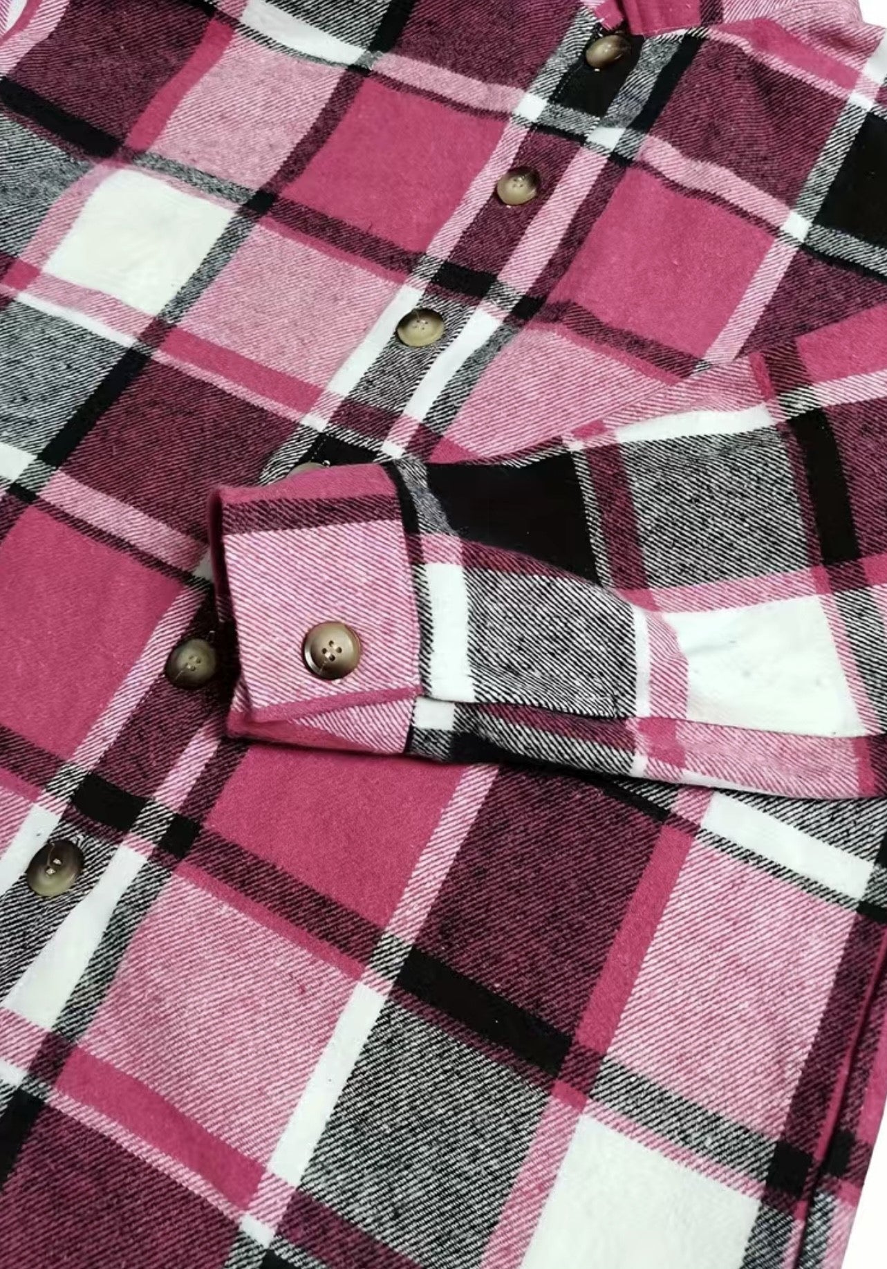 Plaid Flannel Button Down